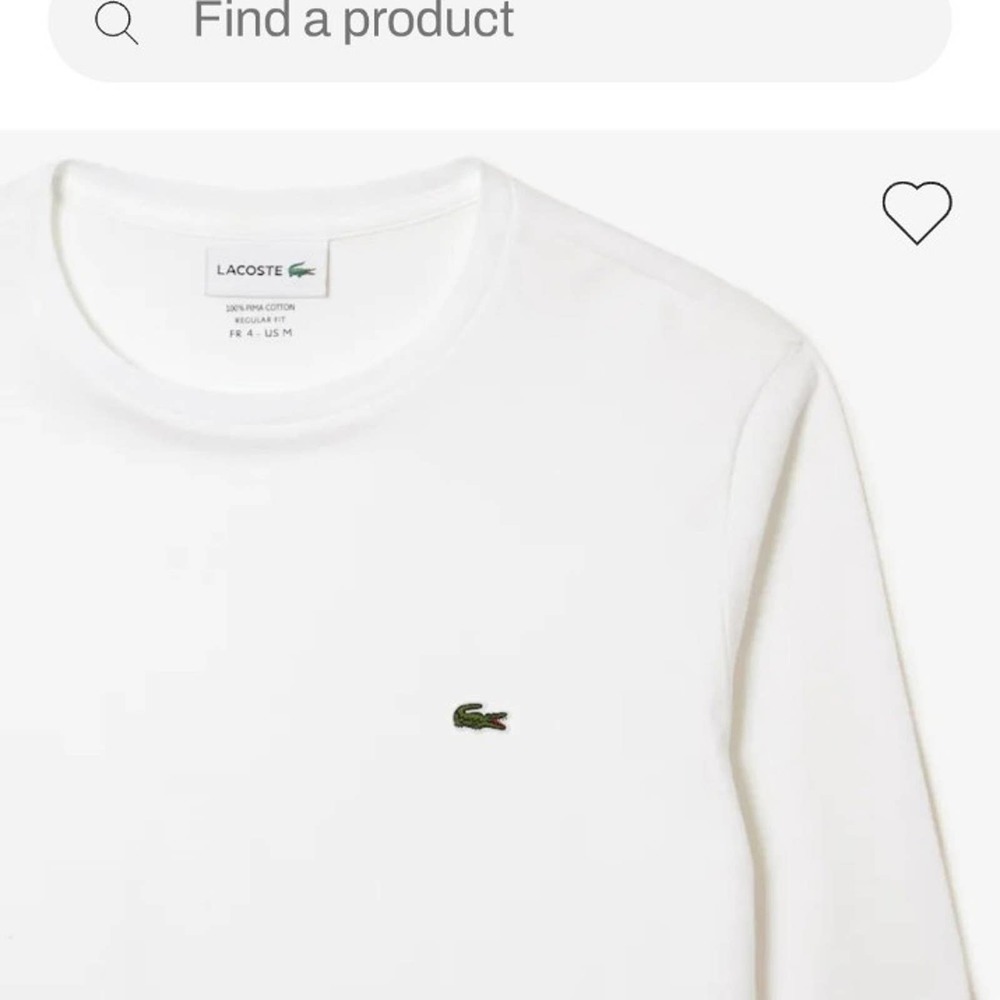 Men's Crew Neck Pima Cotton Jersey T-ShirtWhite 7 XXL